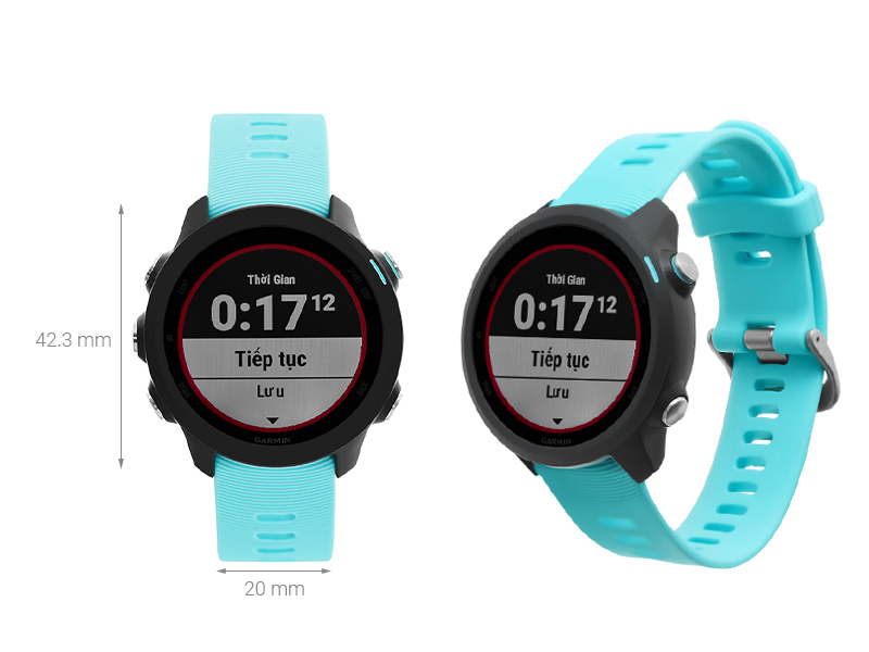 Đồng hồ thông minh Garmin Forerunner 245 Music 42.3mm