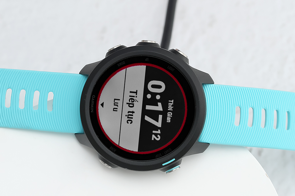 Đồng hồ thông minh Garmin Forerunner 245 Music 42.3mm Màu Xanh Dương