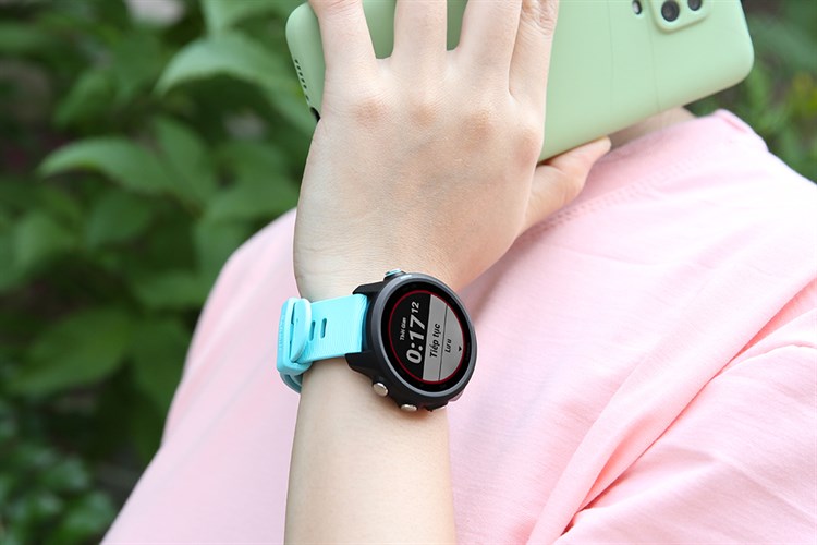 Đồng hồ thông minh Garmin Forerunner 245 Music 42.3mm Màu Xanh Dương