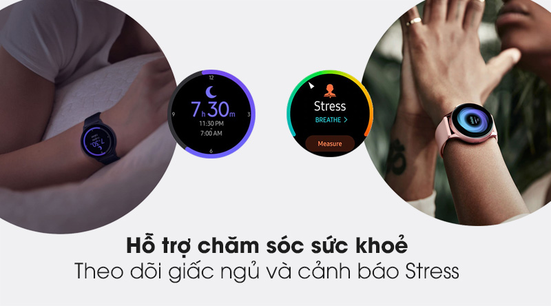 Đồng hồ thông minh Samsung Galaxy Watch Active 2 40mm Đen