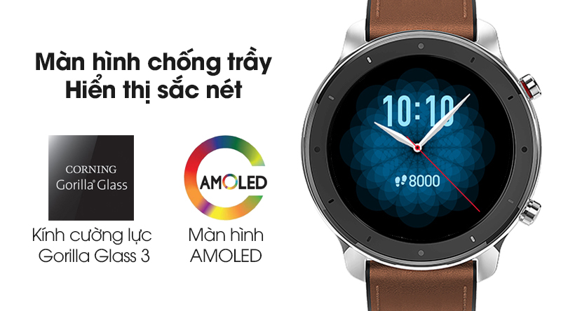 Đồng hồ thông minh Huami Amazfit GTR 47mm dây da