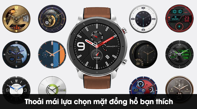 Đồng hồ thông minh Huami Amazfit GTR 47mm dây da