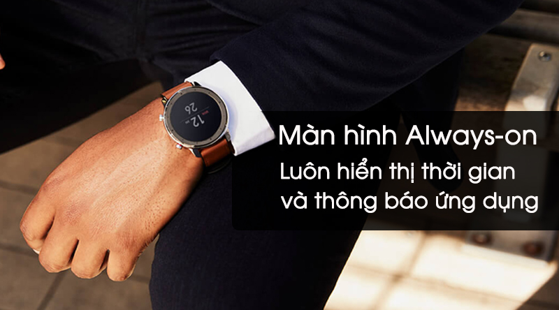 Đồng hồ thông minh Huami Amazfit GTR 47mm dây da