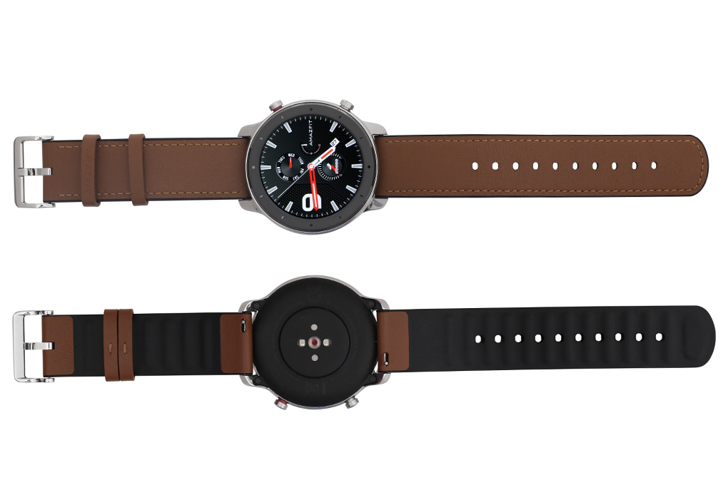 Đồng hồ thông minh Huami Amazfit GTR 47mm dây da Màu Nâu