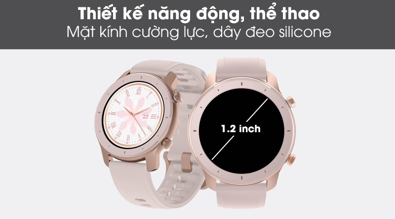 Đồng hồ thông minh Huami Amazfit GTR 42mm hồng