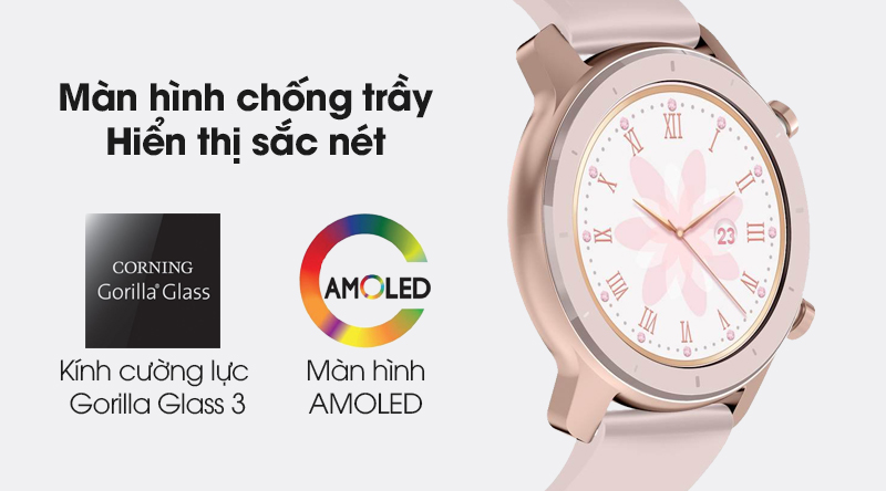 Đồng hồ thông minh Huami Amazfit GTR 42mm hồng
