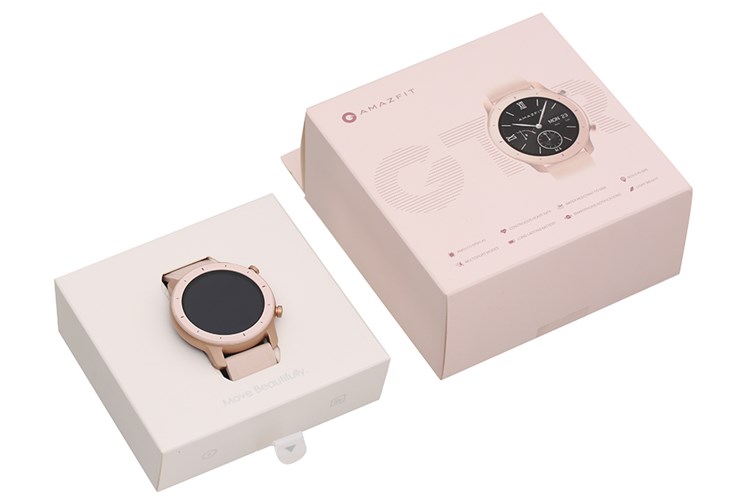 Đồng hồ thông minh Huami Amazfit GTR 42mm hồng Màu Hồng