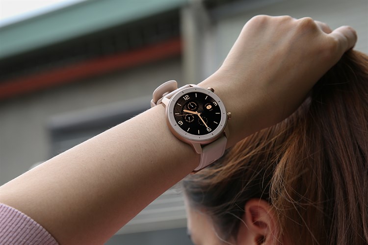Đồng hồ thông minh Huami Amazfit GTR 42mm hồng Màu Hồng