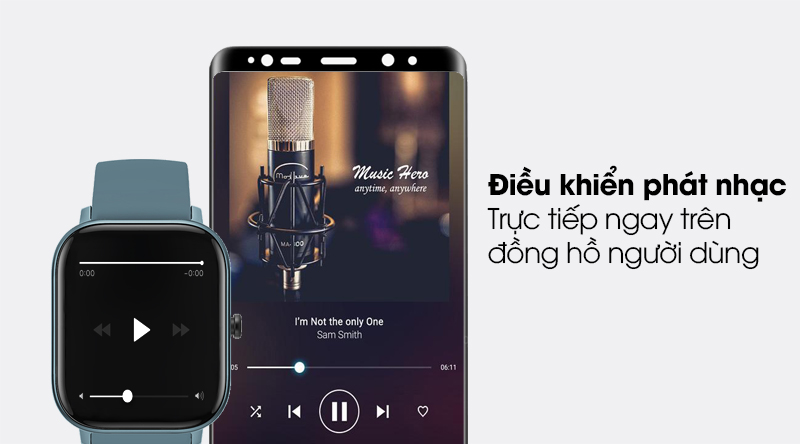 Đồng hồ thông minh Huami Amazfit GTS xanh dương