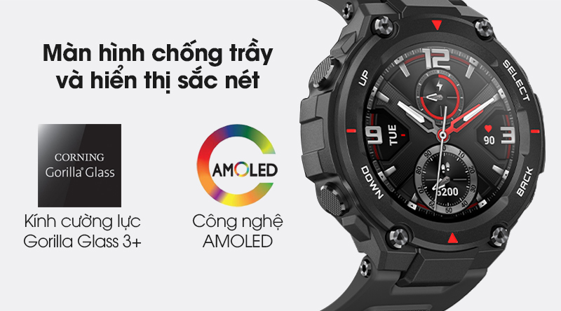 Đồng hồ thông minh Huami Amazfit T-Rex Đen