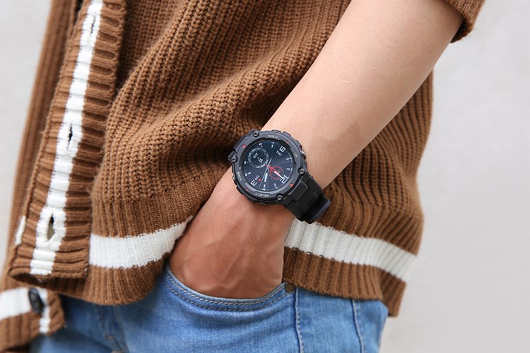 Đồng hồ thông minh Huami Amazfit T-Rex Đen Màu Đen