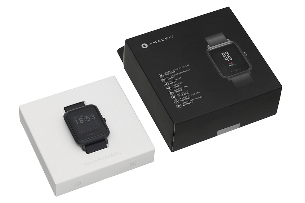 Đồng hồ thông minh Huami Amazfit Bip S Màu Đen