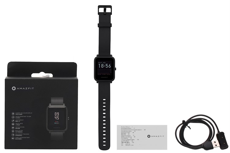 Đồng hồ thông minh Huami Amazfit Bip S Màu Đen