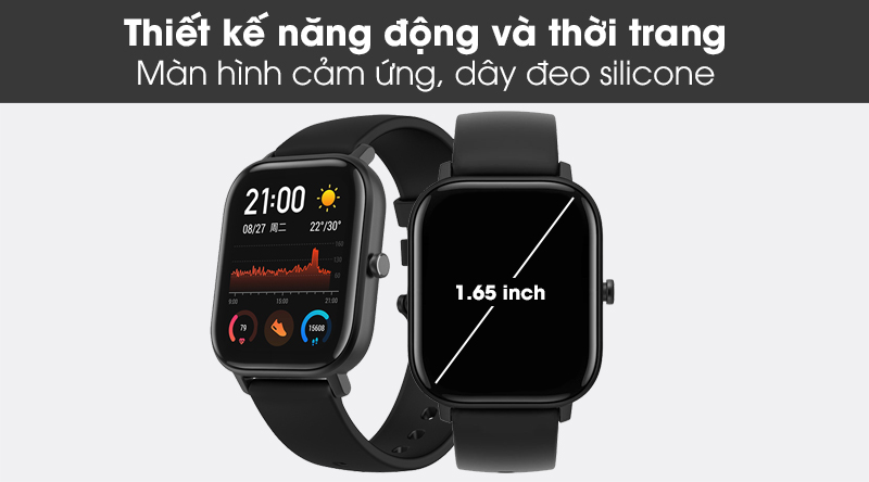 Đồng hồ thông minh Huami Amazfit GTS đen