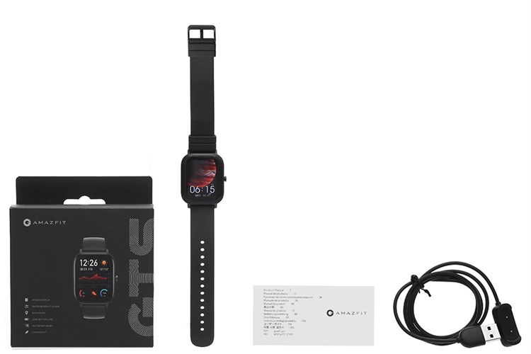 Đồng hồ thông minh Huami Amazfit GTS đen Màu Đen