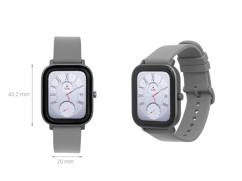 Đồng hồ thông minh Huami Amazfit GTS xám