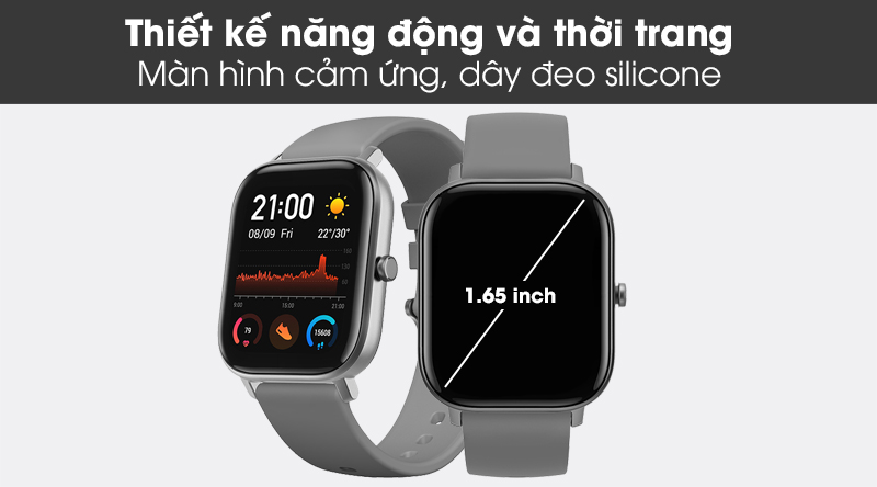Đồng hồ thông minh Huami Amazfit GTS xám