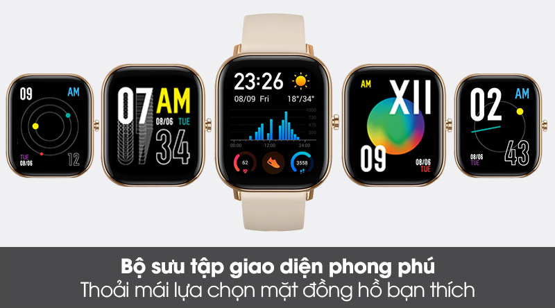 Đồng hồ thông minh Huami Amazfit GTS vàng