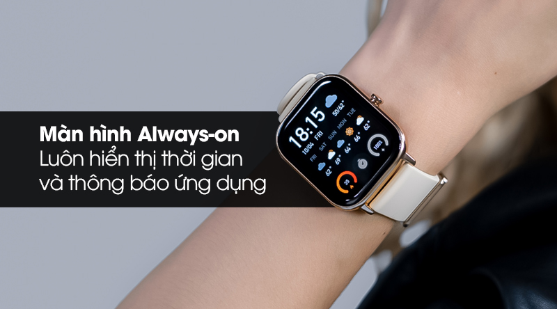 Đồng hồ thông minh Huami Amazfit GTS vàng