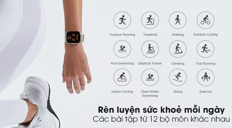 Đồng hồ thông minh Huami Amazfit GTS vàng