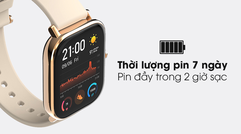 Đồng hồ thông minh Huami Amazfit GTS vàng