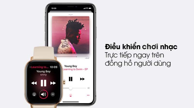 Đồng hồ thông minh Huami Amazfit GTS vàng