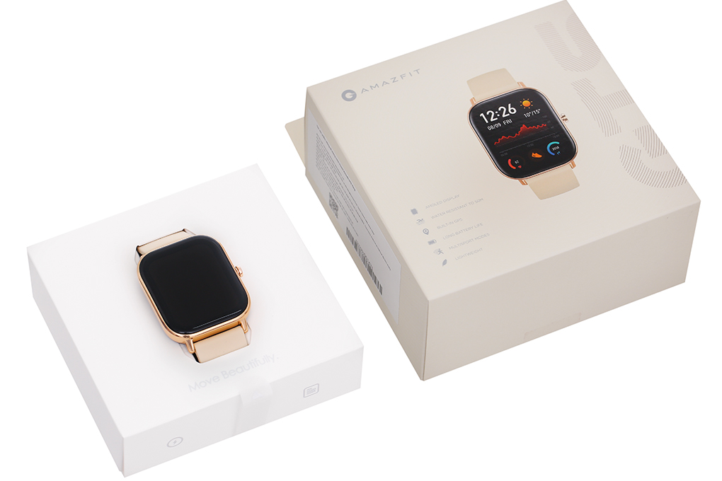 Đồng hồ thông minh Huami Amazfit GTS vàng Màu Vàng