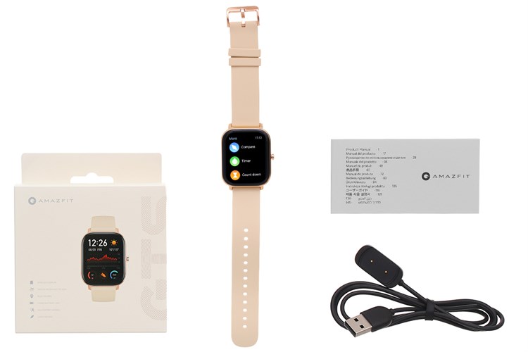 Đồng hồ thông minh Huami Amazfit GTS vàng Màu Vàng