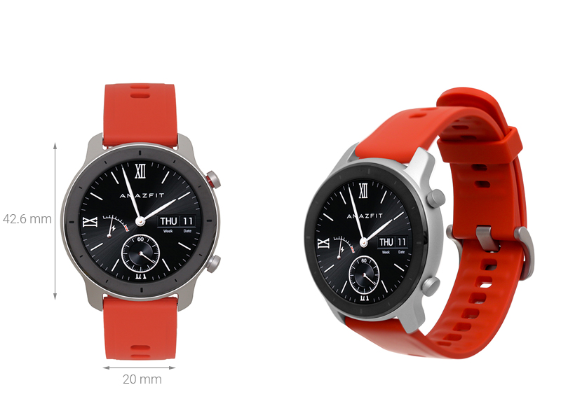 Đồng hồ thông minh Huami Amazfit GTR 42mm đỏ