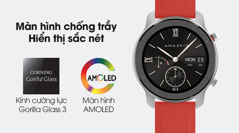 Đồng hồ thông minh Huami Amazfit GTR 42mm đỏ
