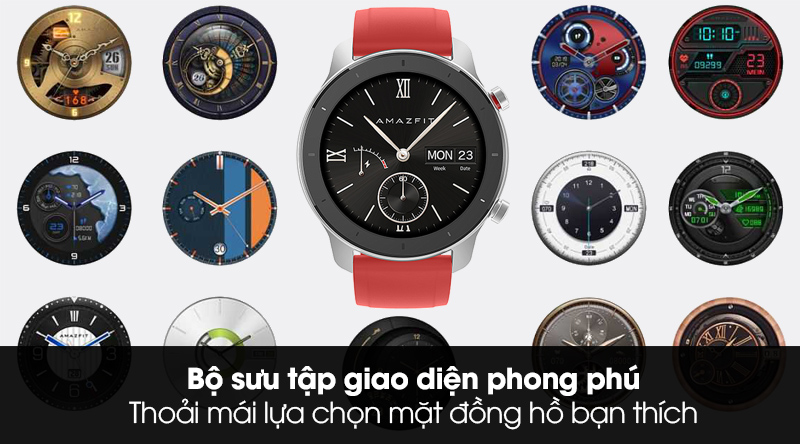 Đồng hồ thông minh Huami Amazfit GTR 42mm đỏ