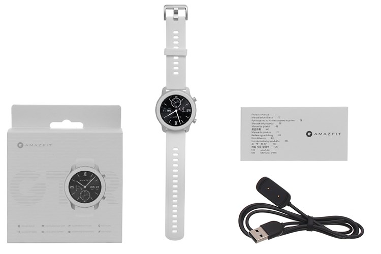 Đồng hồ thông minh Huami Amazfit GTR 42mm trắng Màu Trắng