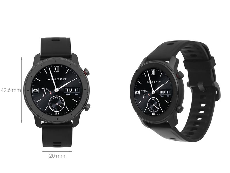 Đồng hồ thông minh Huami Amazfit GTR 42mm đen