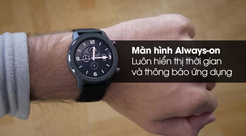 Đồng hồ thông minh Huami Amazfit GTR 42mm đen