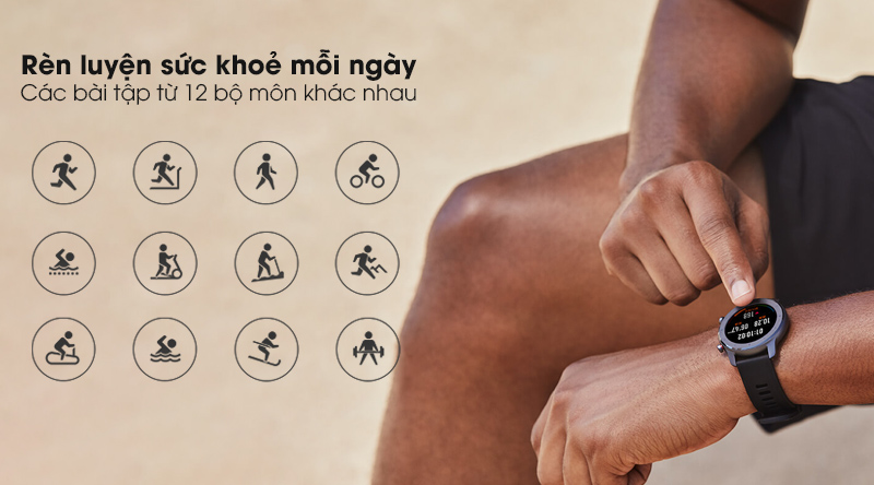 Đồng hồ thông minh Huami Amazfit GTR 42mm đen