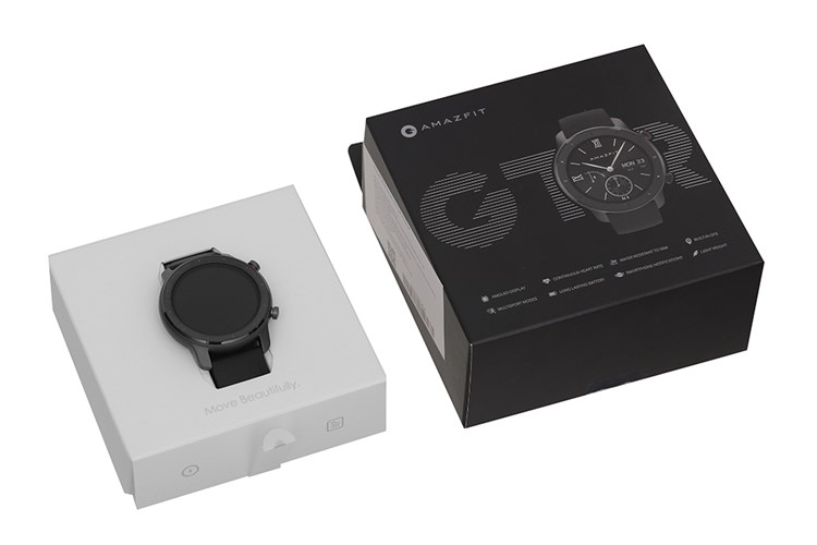 Đồng hồ thông minh Huami Amazfit GTR 42mm đen Màu Đen