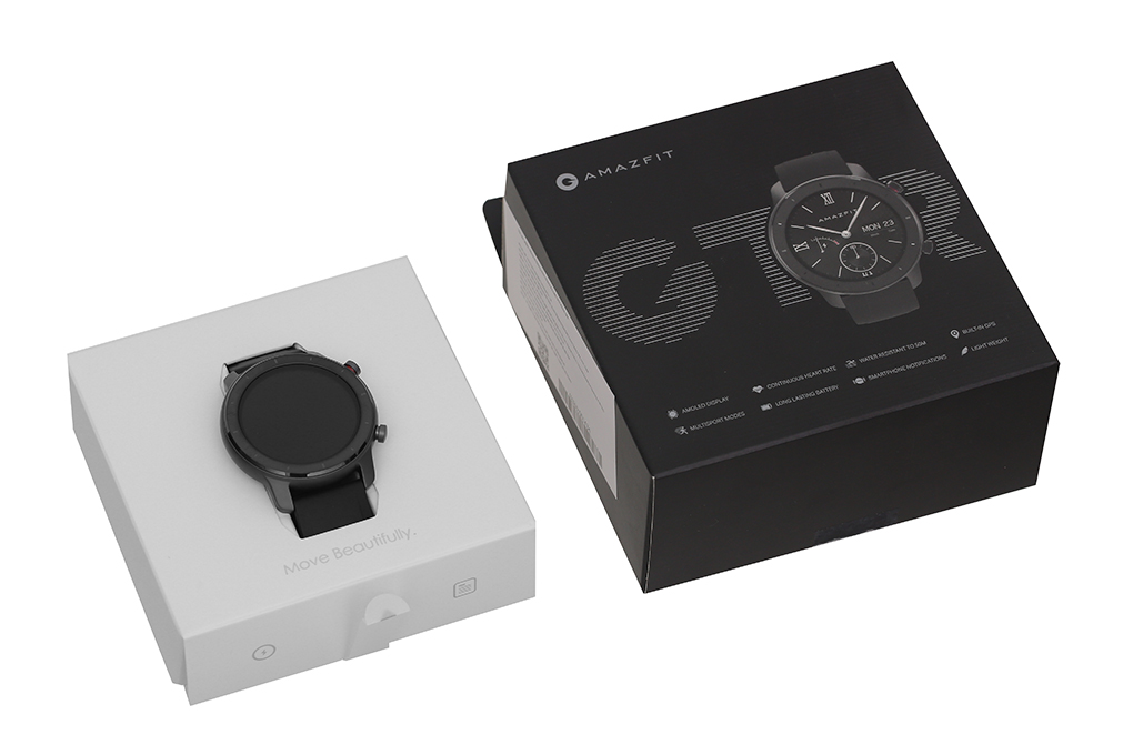 Đồng hồ thông minh Huami Amazfit GTR 42mm đen Màu Đen