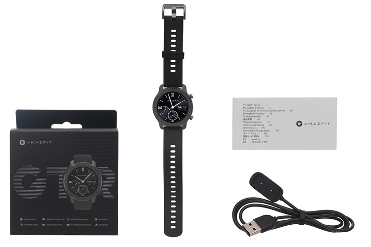 Đồng hồ thông minh Huami Amazfit GTR 42mm đen Màu Đen