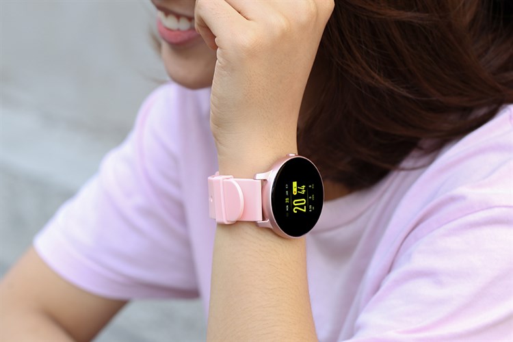 Đồng hồ thông minh BeU Fit KW19 hồng