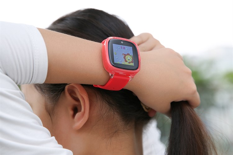 Đồng hồ định vị trẻ em Oaxis MyFirst Fone D2 Đỏ Màu Đỏ