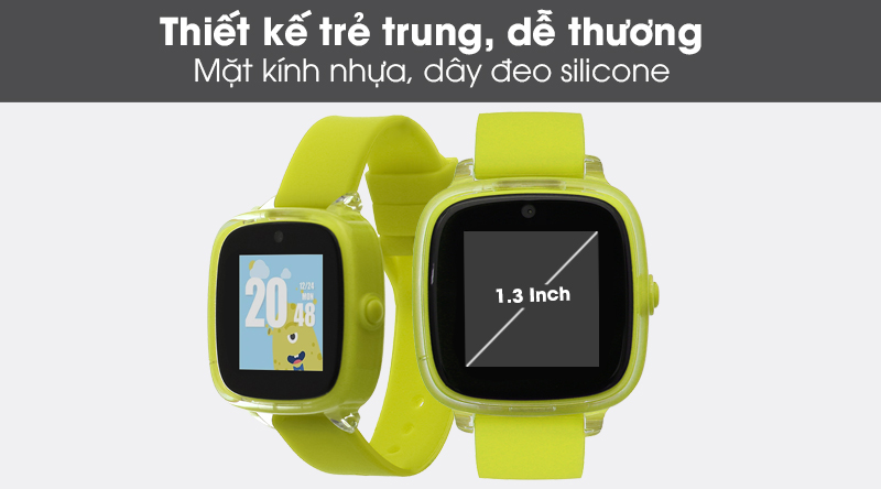 Đồng hồ định vị trẻ em Oaxis MyFirst Fone D2 Vàng