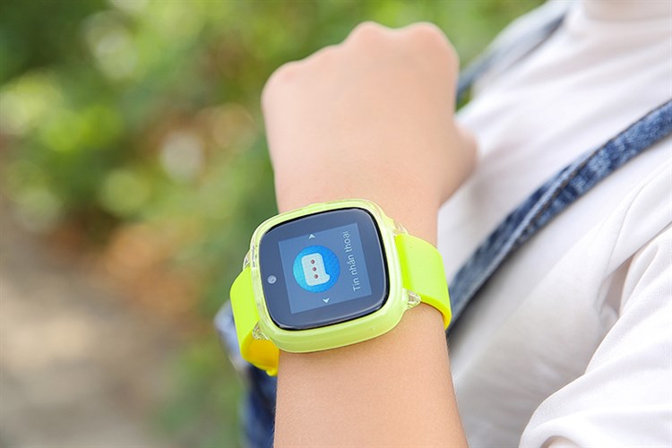 Đồng hồ định vị trẻ em Oaxis MyFirst Fone D2 Vàng Màu Vàng