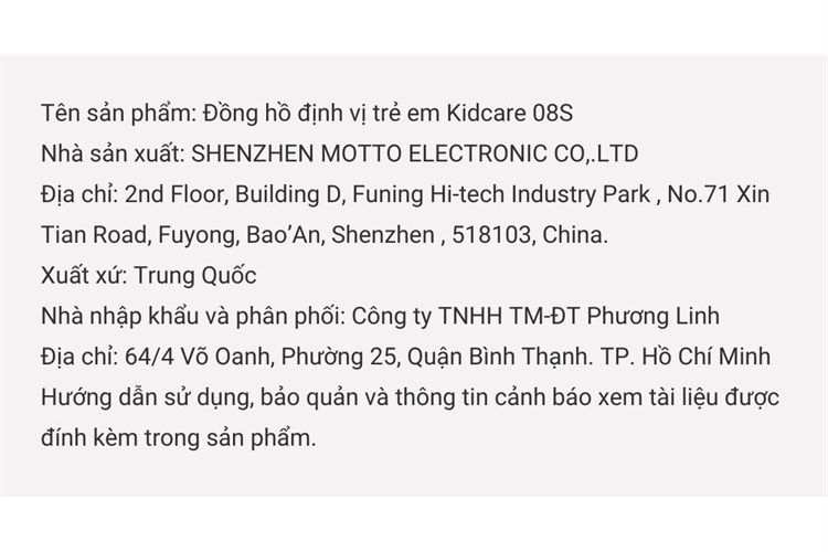 Đồng hồ định vị trẻ em Kidcare 08S Màu Xanh Dương