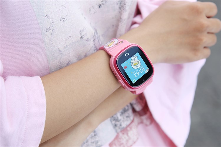 Đồng hồ định vị trẻ em Kidcare 08S Màu Hồng