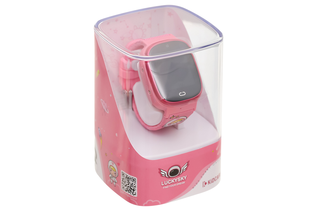 Đồng hồ định vị trẻ em Kidcare 08S Màu Hồng
