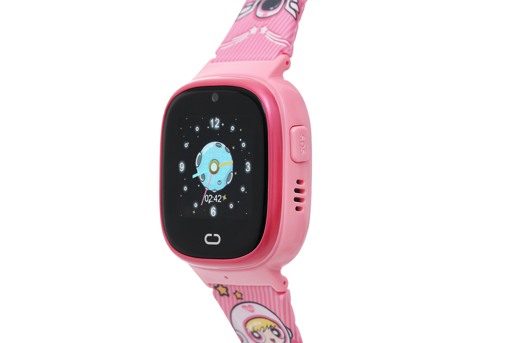 Đồng hồ định vị trẻ em Kidcare 08S Màu Hồng