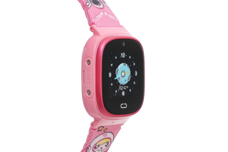 Đồng hồ định vị trẻ em Kidcare 08S Màu Hồng