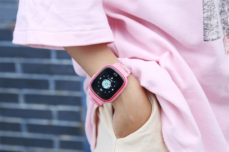 Đồng hồ định vị trẻ em Kidcare 08S Màu Hồng