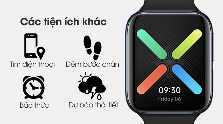 Đồng hồ thông minh Oppo Watch 46mm Đen