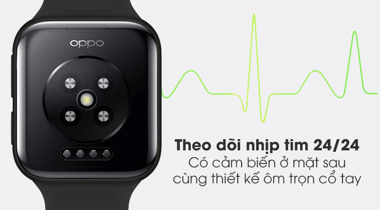 Đồng hồ thông minh Oppo Watch 46mm Đen
